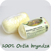 100% Ovčia bryndza